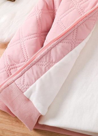 Бомбер SHEIN бейсбольний на блискавці (327879517)