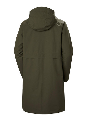 Оливкова (хакі) демісезонна куртка 53652-431 Helly Hansen mono material insulated rain coat