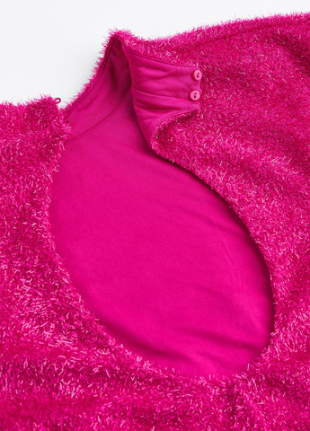 Фуксиновое (цвета Фуксия) праздничный, вечернее, кэжуал платье H&M однотонное