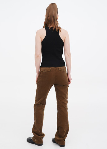 Коричневые кэжуал демисезонные прямые, карго брюки Ralph Lauren