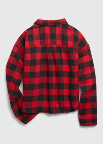 Червона всесезон піжама (сорочка, майка, шорти) Gap