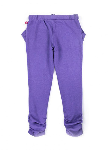 Фиолетовые кэжуал демисезонные зауженные брюки Coccodrillo