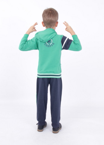Зеленый демисезонный спортивный костюм DiDi Cerf