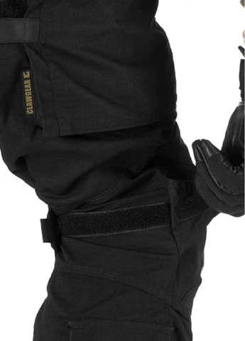 Черные демисезонные брюки Clawgear