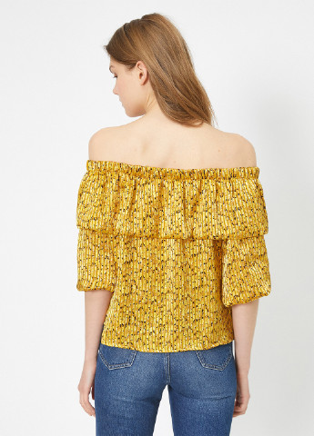 Жёлтая блуза KOTON