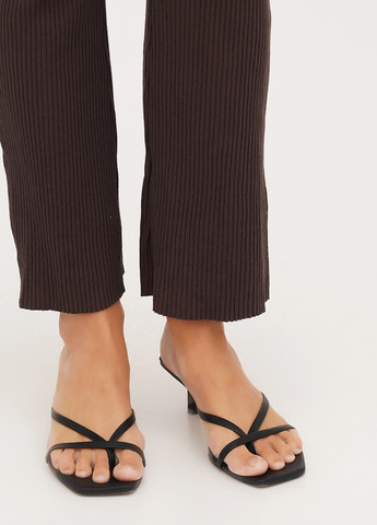 Темно-коричневые демисезонные леггинсы H&M