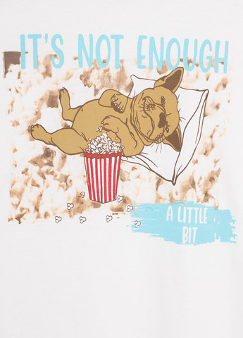 Біла літня футболка Piazza Italia