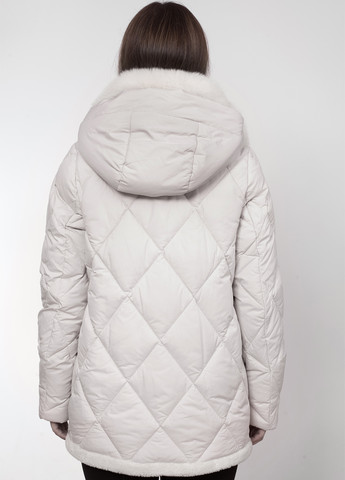 Молочна зимня куртка Qarlevar