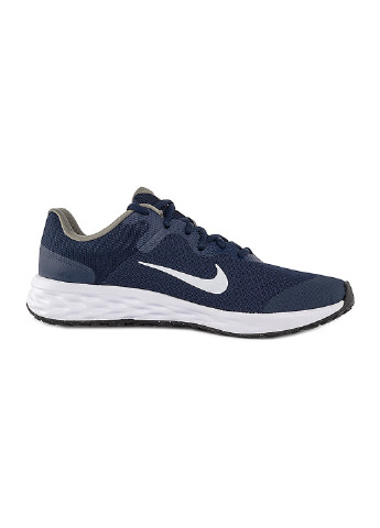 Синие демисезонные кроссовки revolution 6 nn (gs) Nike