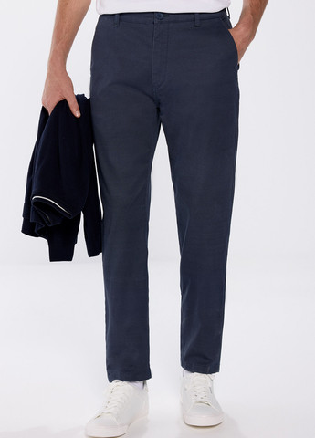 Серо-синие кэжуал демисезонные чиносы брюки Springfield