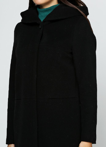 Черно-белое демисезонное Пальто однобортное Florens