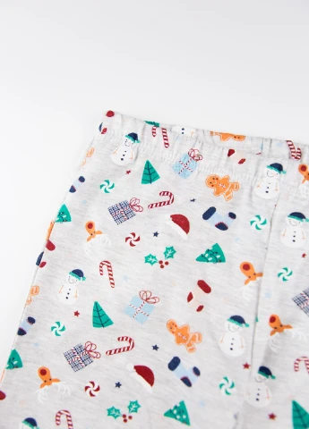 Серые кэжуал демисезонные брюки Primark