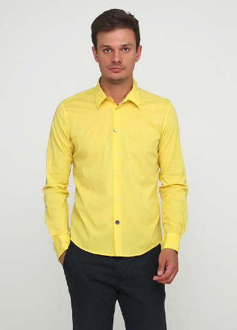 Желтая кэжуал рубашка Richmond