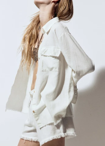 Кремова блуза H&M
