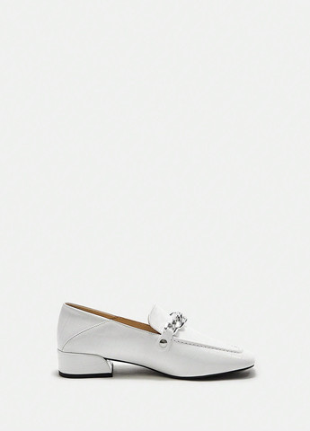 SHEIN Туфлі лофери білий з штучна шкіра, китай — демісезон (316474809)