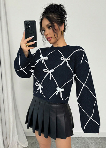 Чорний демісезонний джемпер джемпер SHEIN