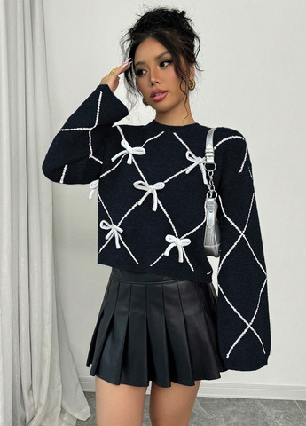 Чорний демісезонний джемпер джемпер SHEIN