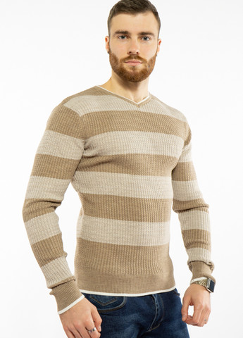 Бежевый демисезонный пуловер пуловер Time of Style