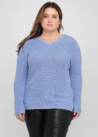 Голубой демисезонный пуловер пуловер Francesca's
