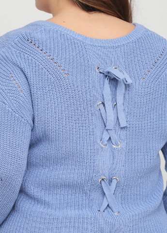 Голубой демисезонный пуловер пуловер Francesca's