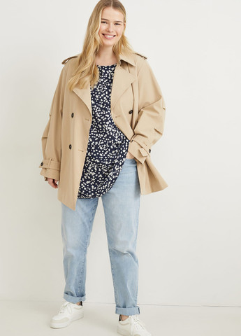 Тёмно-синяя блуза C&A