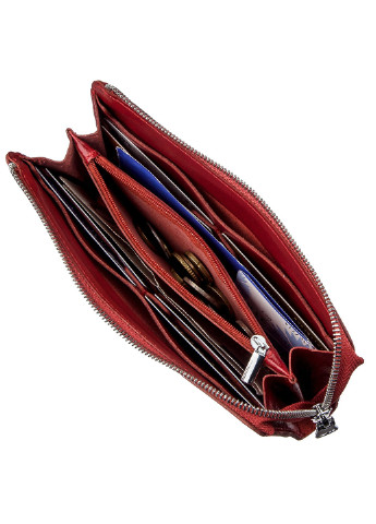 Жіночий шкіряний гаманець-клатч 20х10х2 см Shvigel (252129789)