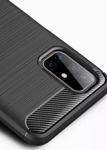 TPU чехол Slim Series для Samsung Galaxy M51 Черный (is_00000040053_3) iPaky (238479128)