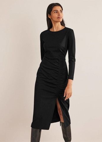 Чорна кежуал сукня Boden однотонна