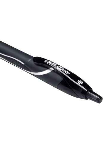 Набір гелевих ручок 12 шт автоматичних Gel-Ocity Quick Dry, Чорний 0.7 мм (RGLCG11-BLK) (B01MSBOBM7) Bic (255254686)