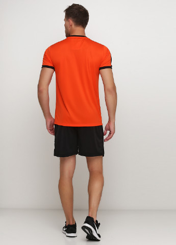 Оранжевый демисезонный костюм (футболка, шорты) с шортами Givova