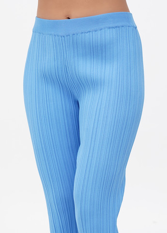 Голубые кэжуал демисезонные клеш брюки Holzweiler
