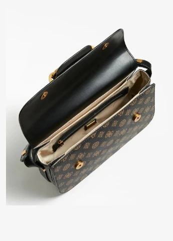 Сумка с регулируемой ручкой Guess HENSELY LOGO CNVRTBL SHLDR BAG (251444149)