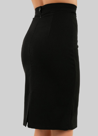 Черная кэжуал однотонная юбка Azuri