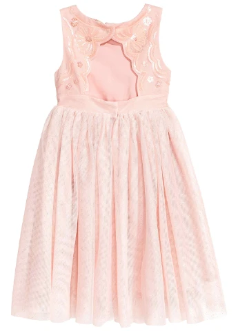 Персиковое платье H&M (59511266)
