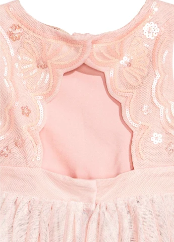 Персиковое платье H&M (59511266)