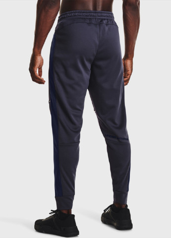 Темно-фиолетовые спортивные демисезонные зауженные брюки Under Armour