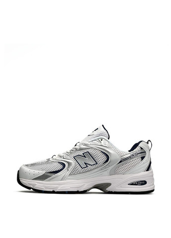 Серые демисезонные кроссовки New Balance 530 Silver Navy White