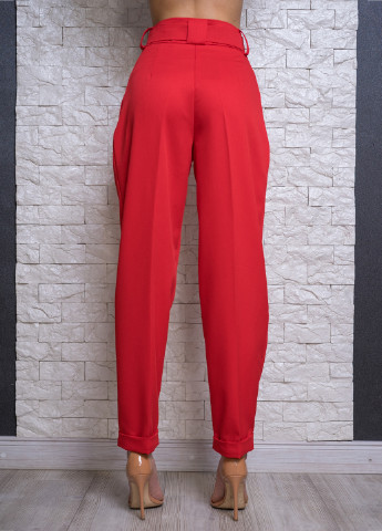 Красные кэжуал демисезонные брюки R & Y