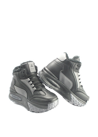 Зимние ботинки No Brand светоотражающие детали из искусственной кожи