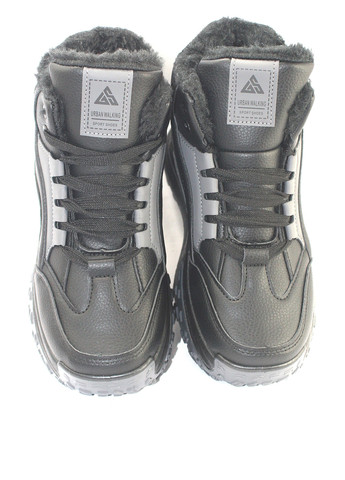 Зимние ботинки No Brand светоотражающие детали из искусственной кожи