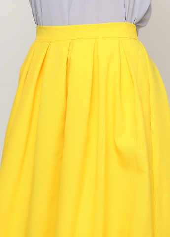 Желтая кэжуал юбка Podium