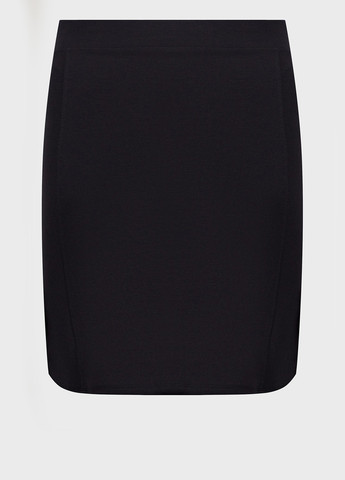 Черная кэжуал однотонная юбка Tommy Jeans