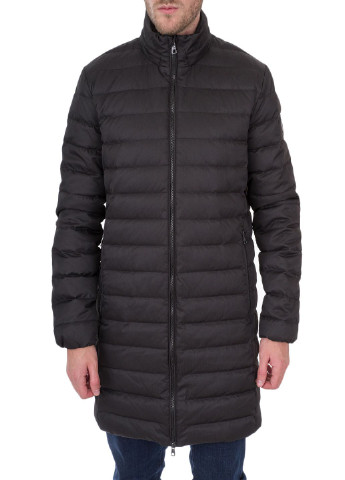 Черная зимняя куртка ARMANI EA7