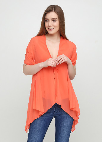 Персиковая летняя блуза Waggon