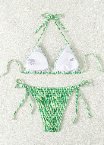 Комбінований літній купальник (ліф, трусики) роздільний SHEIN