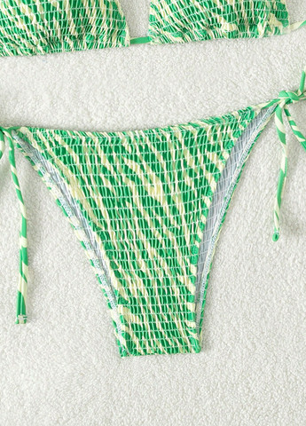 Комбінований літній купальник (ліф, трусики) роздільний SHEIN