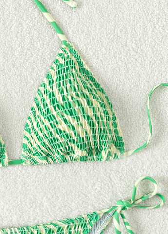 Комбінований літній купальник (ліф, трусики) роздільний SHEIN