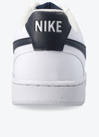Белые демисезонные кроссовки Nike COURT VISION LOW NEXT NATURE