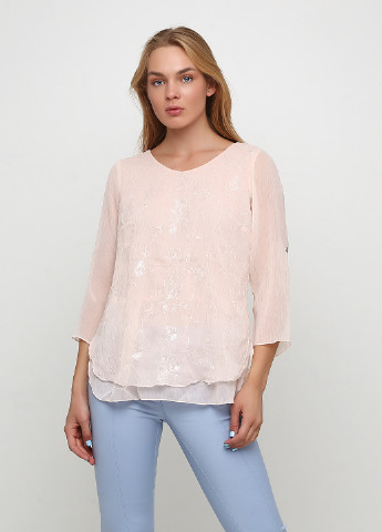 Светло-розовая демисезонная блуза Linea Tesini