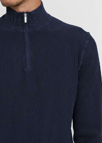 Темно-синій демісезонний светр джемпер Cashmere Company
